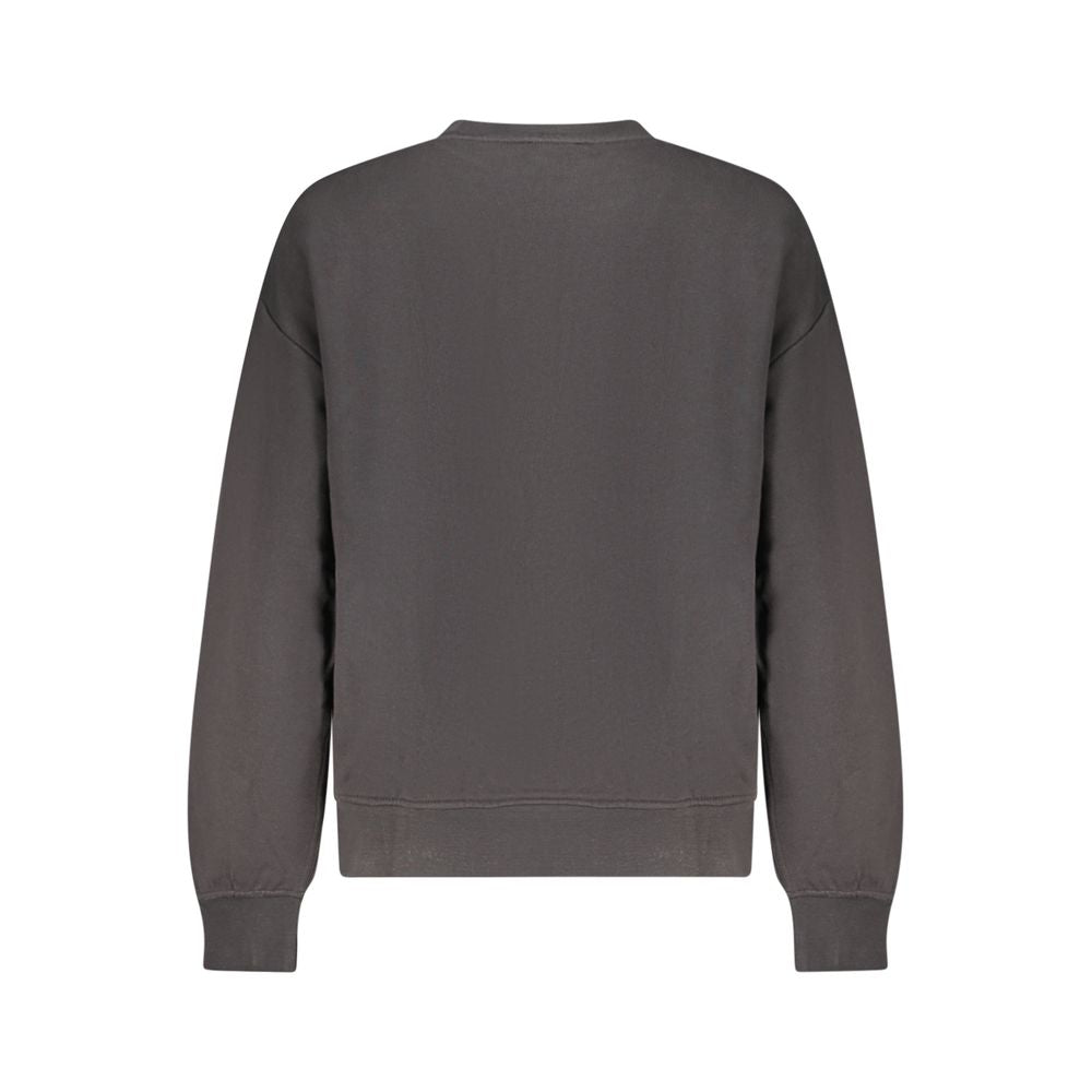 Sweat-shirt Calvin Klein femme en coton noir – CA-45645