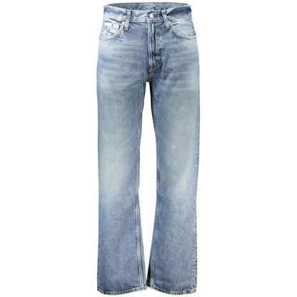 Jean Calvin Klein homme Signature 90s Straight en coton bleu – CA-45655