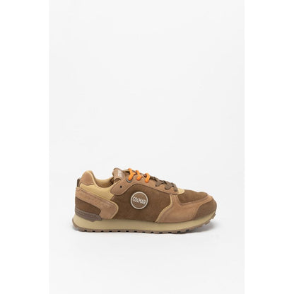 Baskets Colmar homme en daim de vache marron – CO-TRAVISS25AW