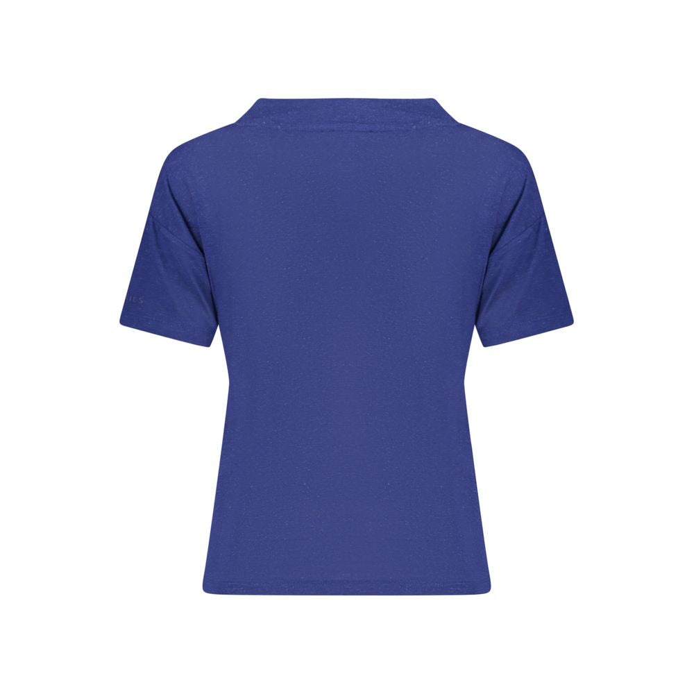 North Sails Blue Linen T-Shirt