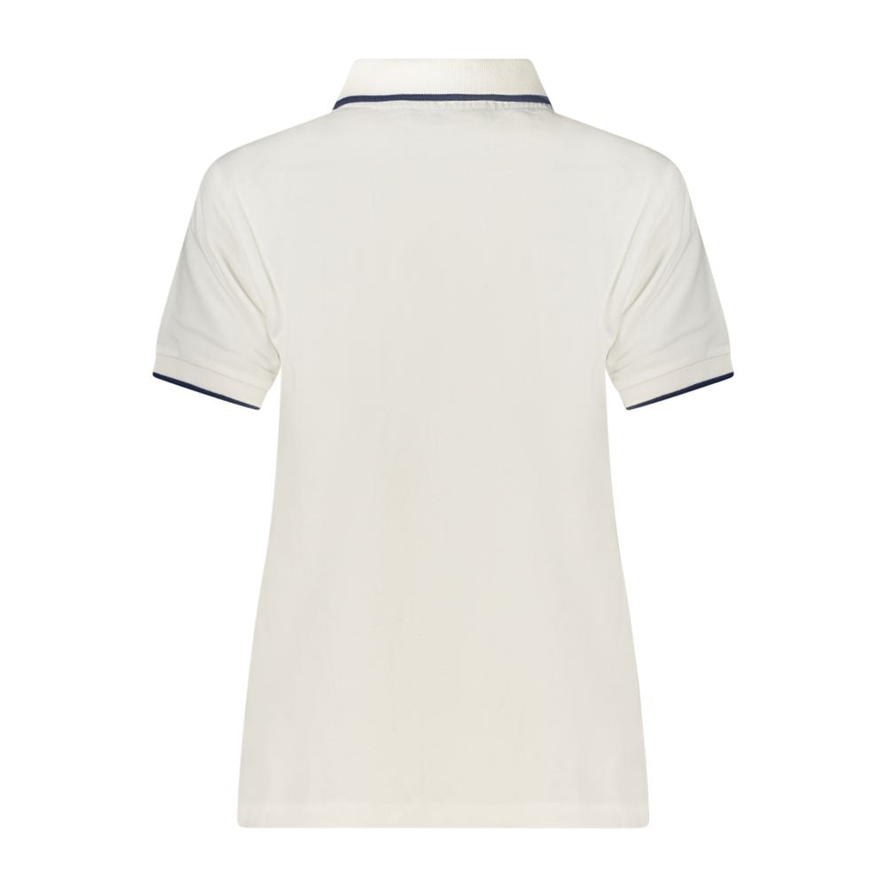 North Sails White Cotton Polo Shirt
