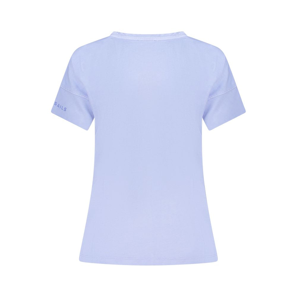 North Sails Purple Cotton T-Shirt