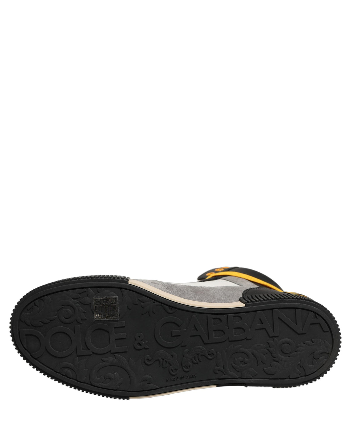 Baskets Dolce & Gabbana homme montantes en cuir de veau multicolore – MV8744