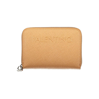 Valentino Brown Polyurethane Women's Wallet