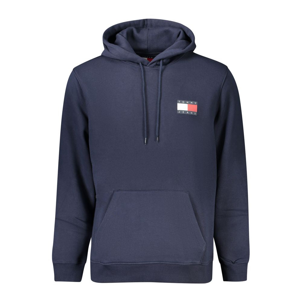 Sweat à capuche Tommy Hilfiger homme en coton bleu – TO-46065