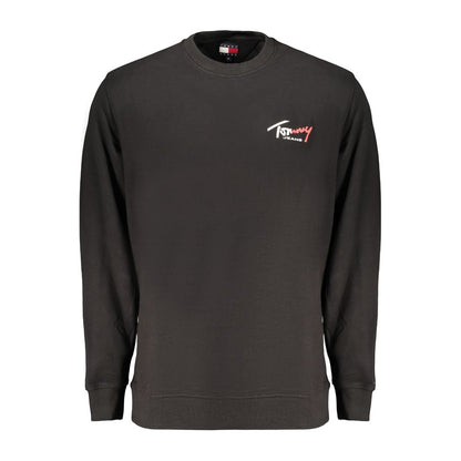 Sweat-shirt Tommy Hilfiger homme en coton noir – TO-46074