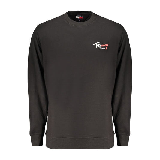 Sweat-shirt Tommy Hilfiger homme en coton noir – TO-46074