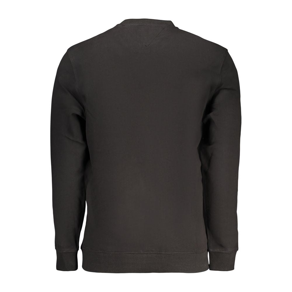 Sweat-shirt Tommy Hilfiger homme en coton noir – TO-46074