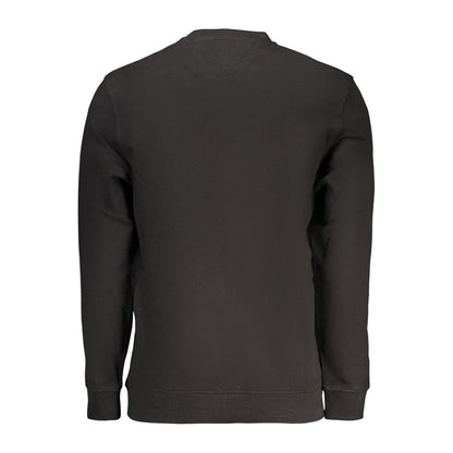 Sweat-shirt Tommy Hilfiger homme en coton noir – TO-46074