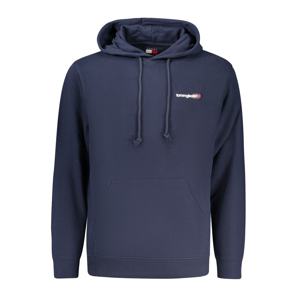 Sweat à capuche Tommy Hilfiger homme en coton bleu – TO-46076