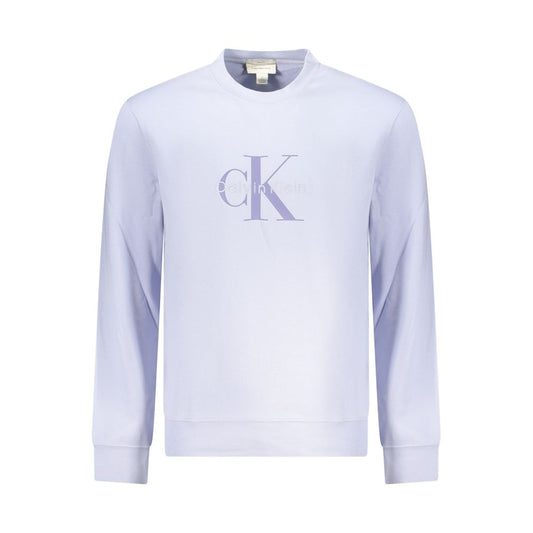 Sweat-shirt Calvin Klein homme en coton violet – CA-46106