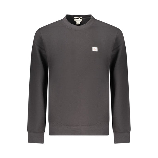 Sweat-shirt Calvin Klein homme en coton noir – CA-46112