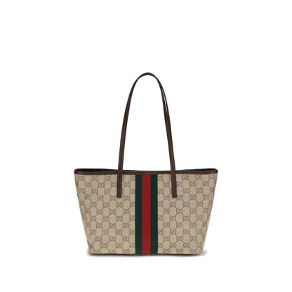 Gucci Beige Fabric Handbag