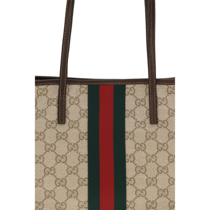 Gucci Beige Fabric Handbag