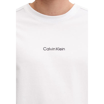Calvin Klein Sport White Cotton T-Shirt