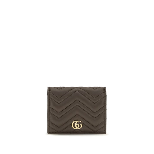 Gucci GG Marmont Portefeuille — Cuir Nappa Matelassé Chevron & Double G Doré | AW26