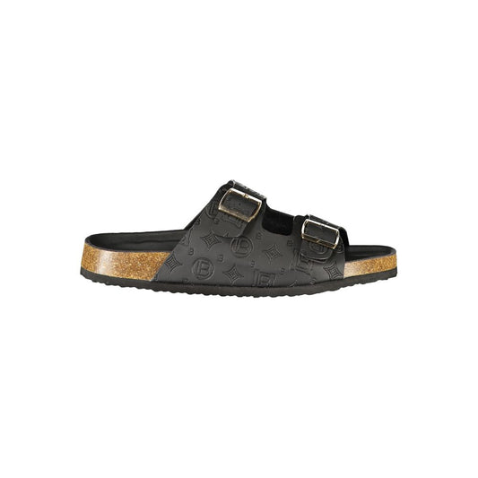 Laura Biagiotti Nero Polyurethane Womens Sandal