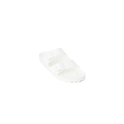 Birkenstock White Plastic Flat Sandals