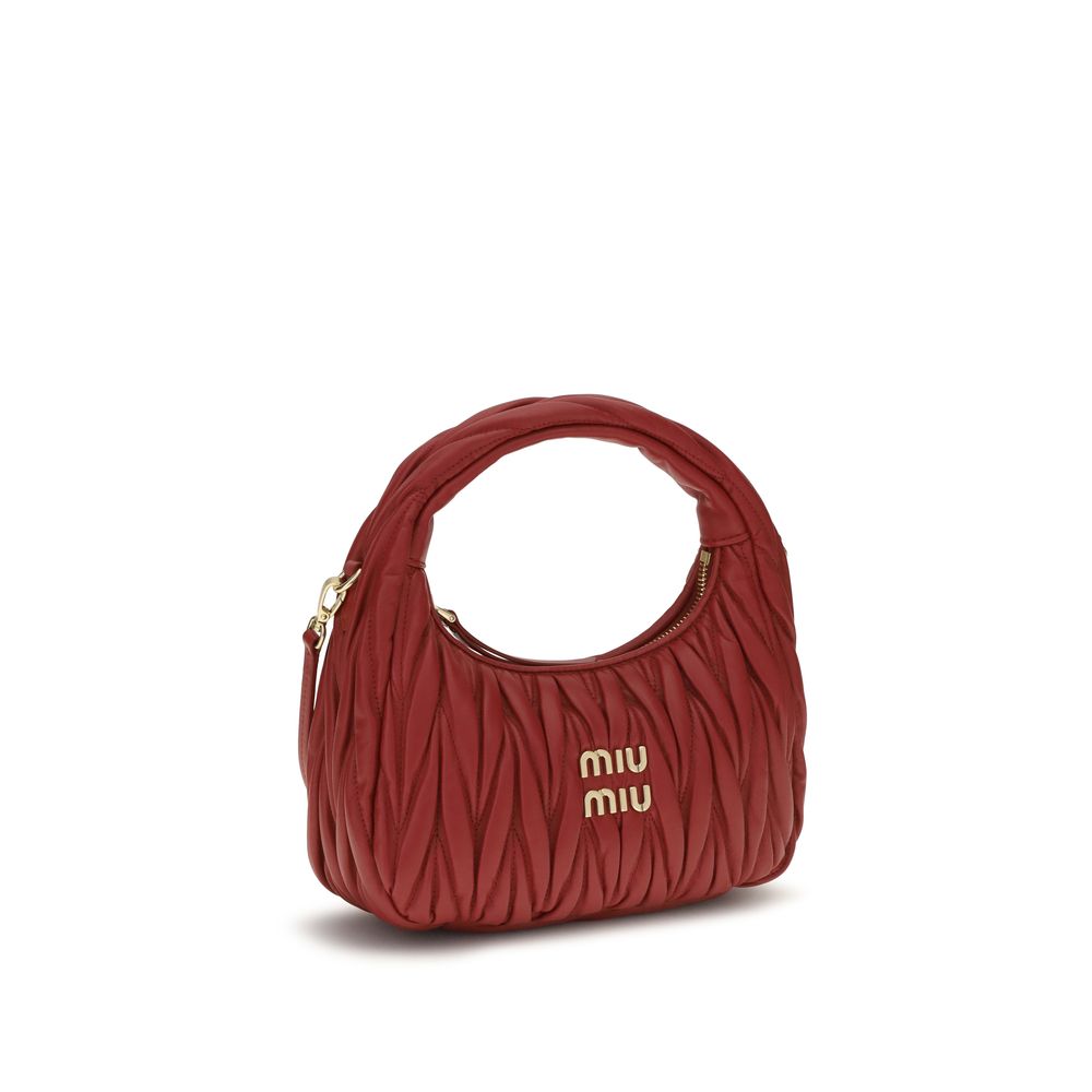 Miu Miu Multicolor Calf Leather Bos Taurus Handbag