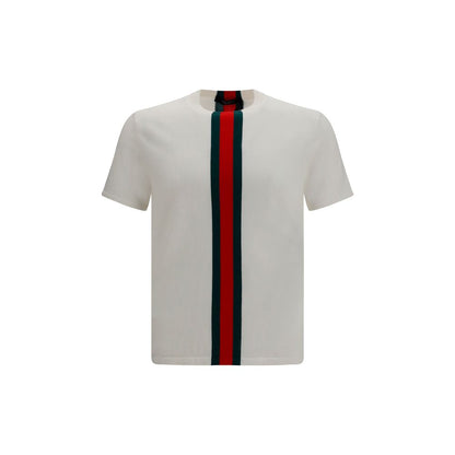 Gucci White Cotton T-Shirt
