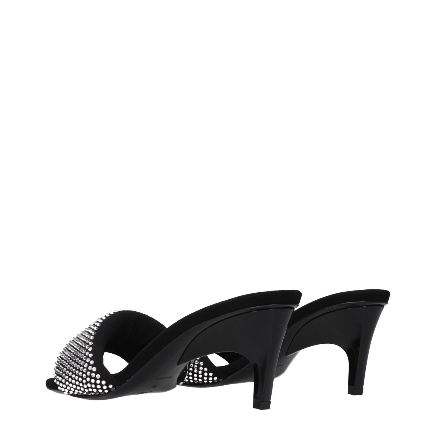 Prada Black Fabric Platform Sandals