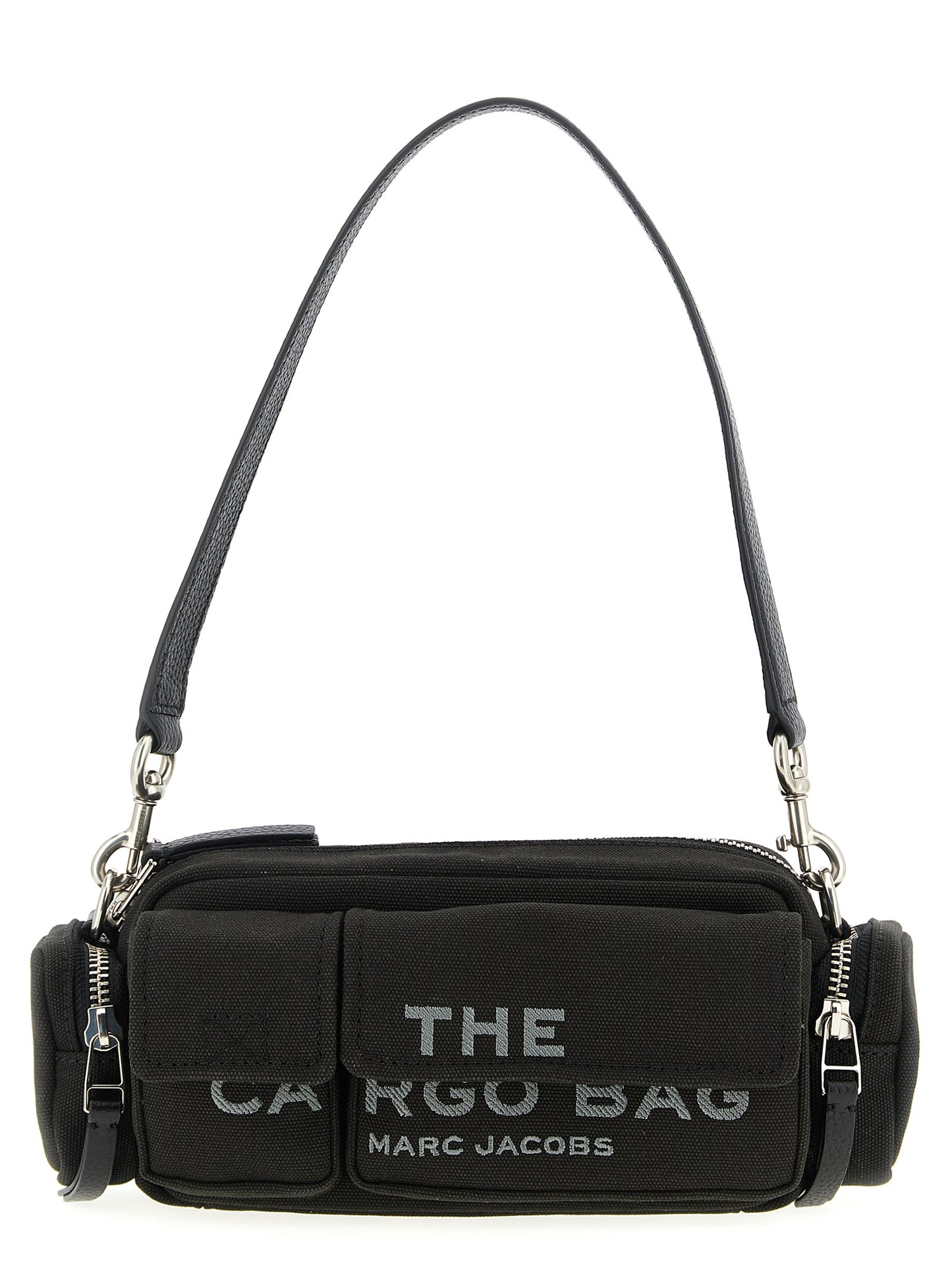 Marc Jacobs Black Cotton Shoulder Bag
