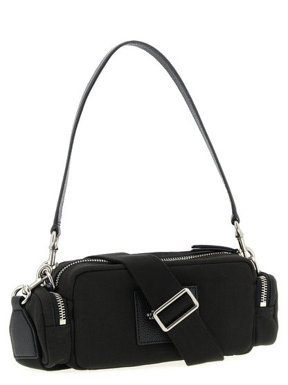 Marc Jacobs Black Cotton Shoulder Bag