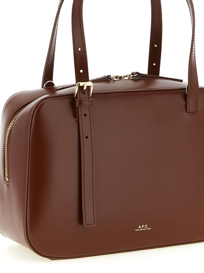 A.P.C. Brown Cowhide Handbag