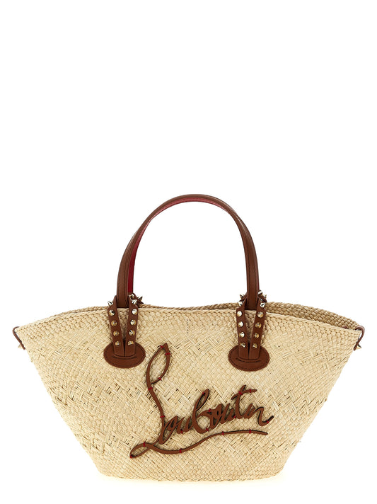 Christian Louboutin Cabata Mini Bag Beige Raffia – Authentic | HBPS Fashion