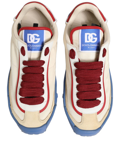 Baskets Dolce & Gabbana homme Old Runner en matières mixtes multicolore – MV8867