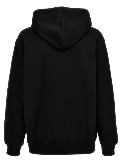 Sweat à capuche Lanvin homme Curblace en coton noir – LA-282767
