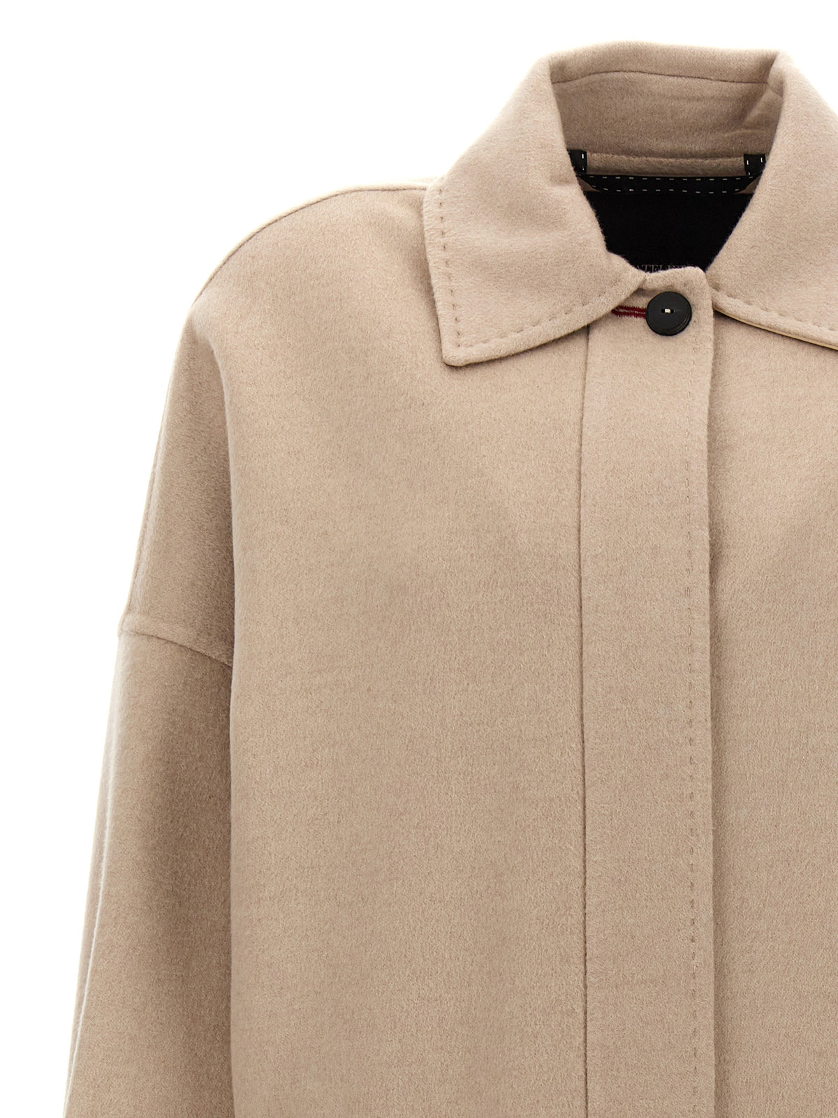 Manteau Max Mara femme Baruffa en cachemire beige – MA-298607