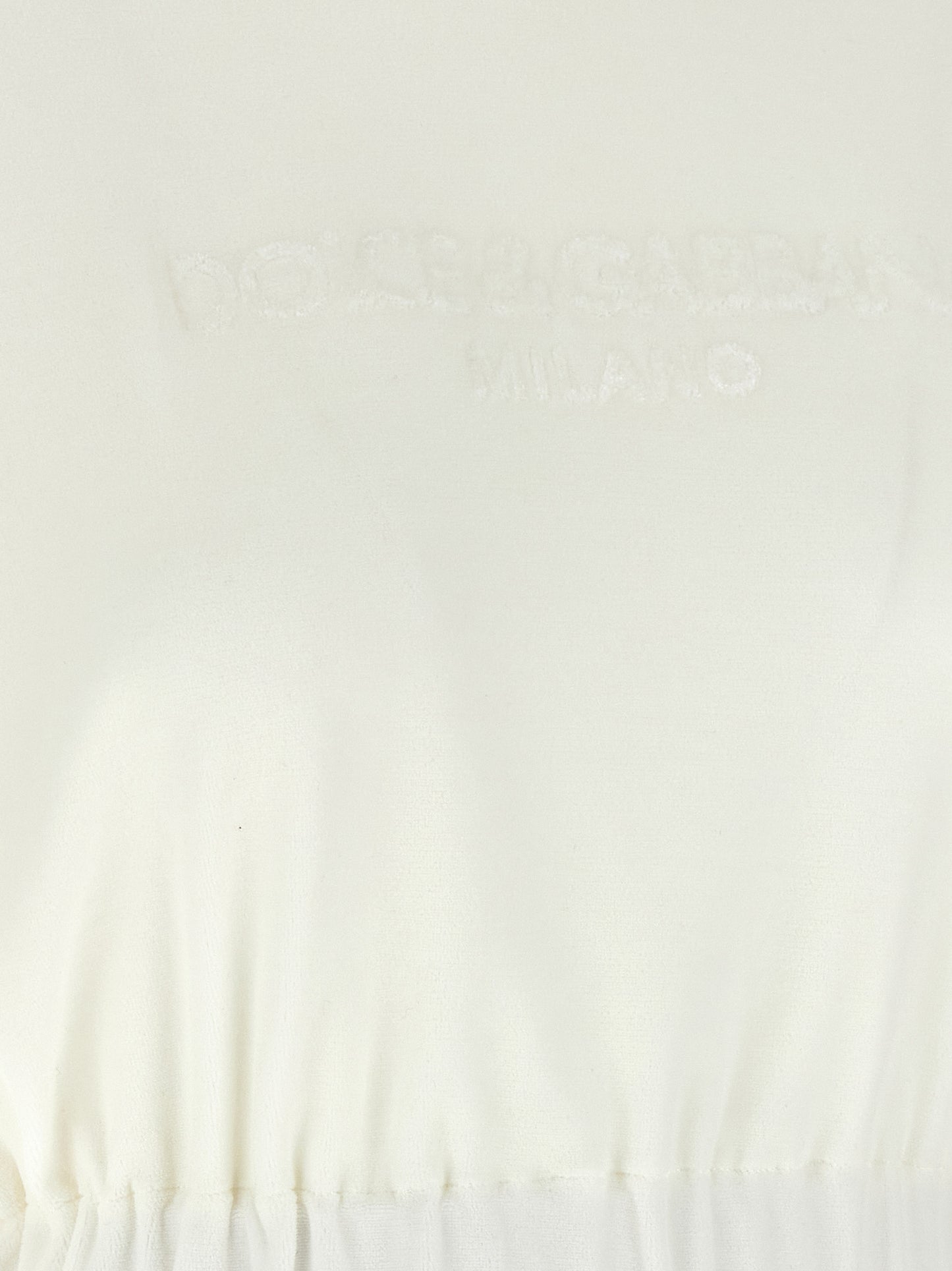 Dolce & Gabbana White Cotton T-Shirt