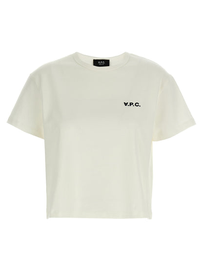 A.P.C. White Cotton T-Shirt