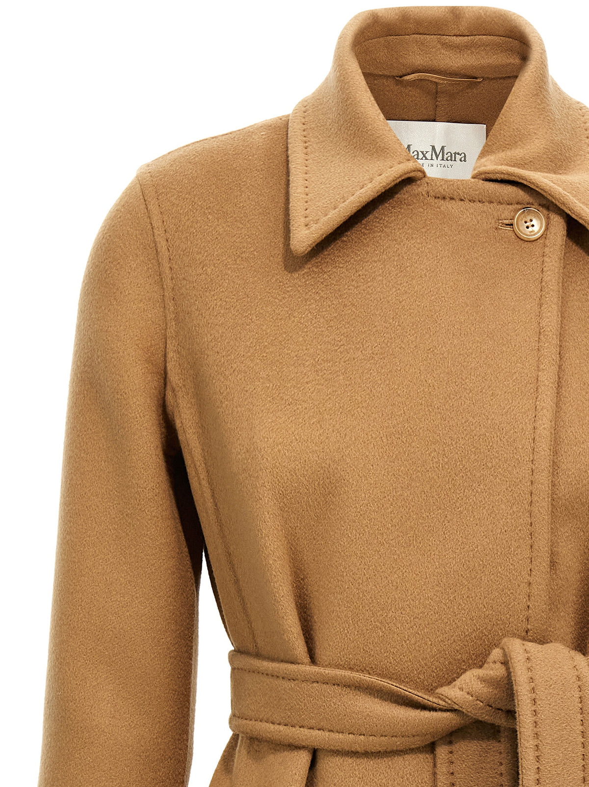Manteau long Max Mara femme Artur en cachemire marron – MA-304745