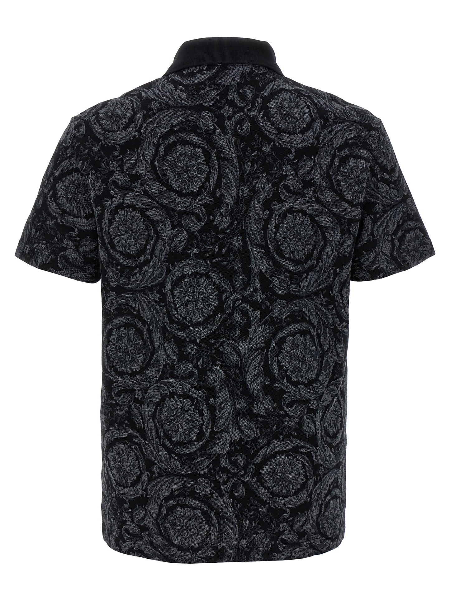 Versace Multicolor Cotton Polo Shirt