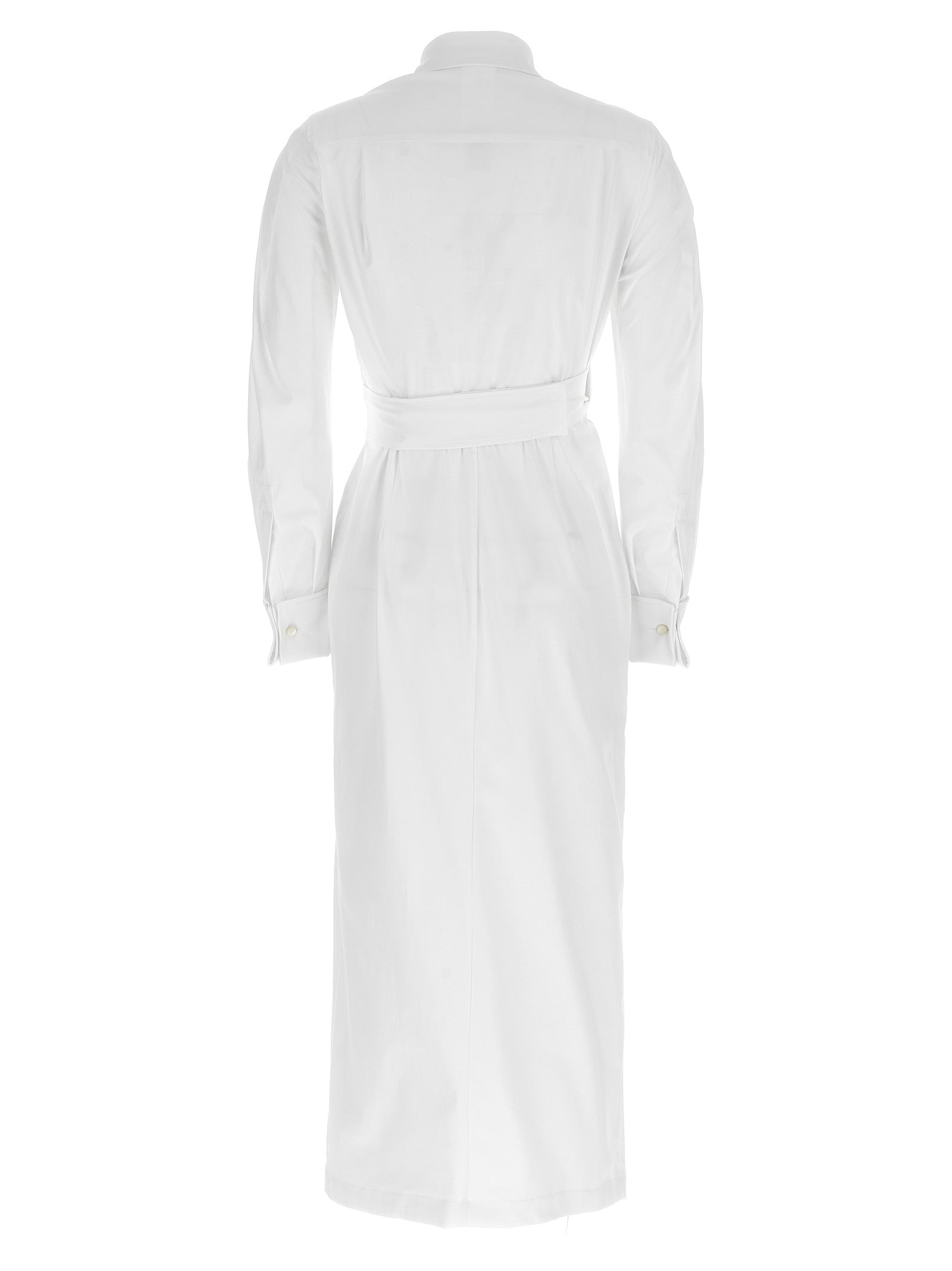 Max Mara 'Balzac' Dress White