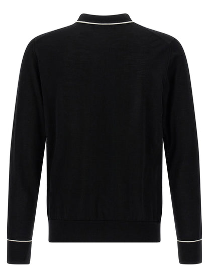 Dolce & Gabbana Black Marabou Cardigan