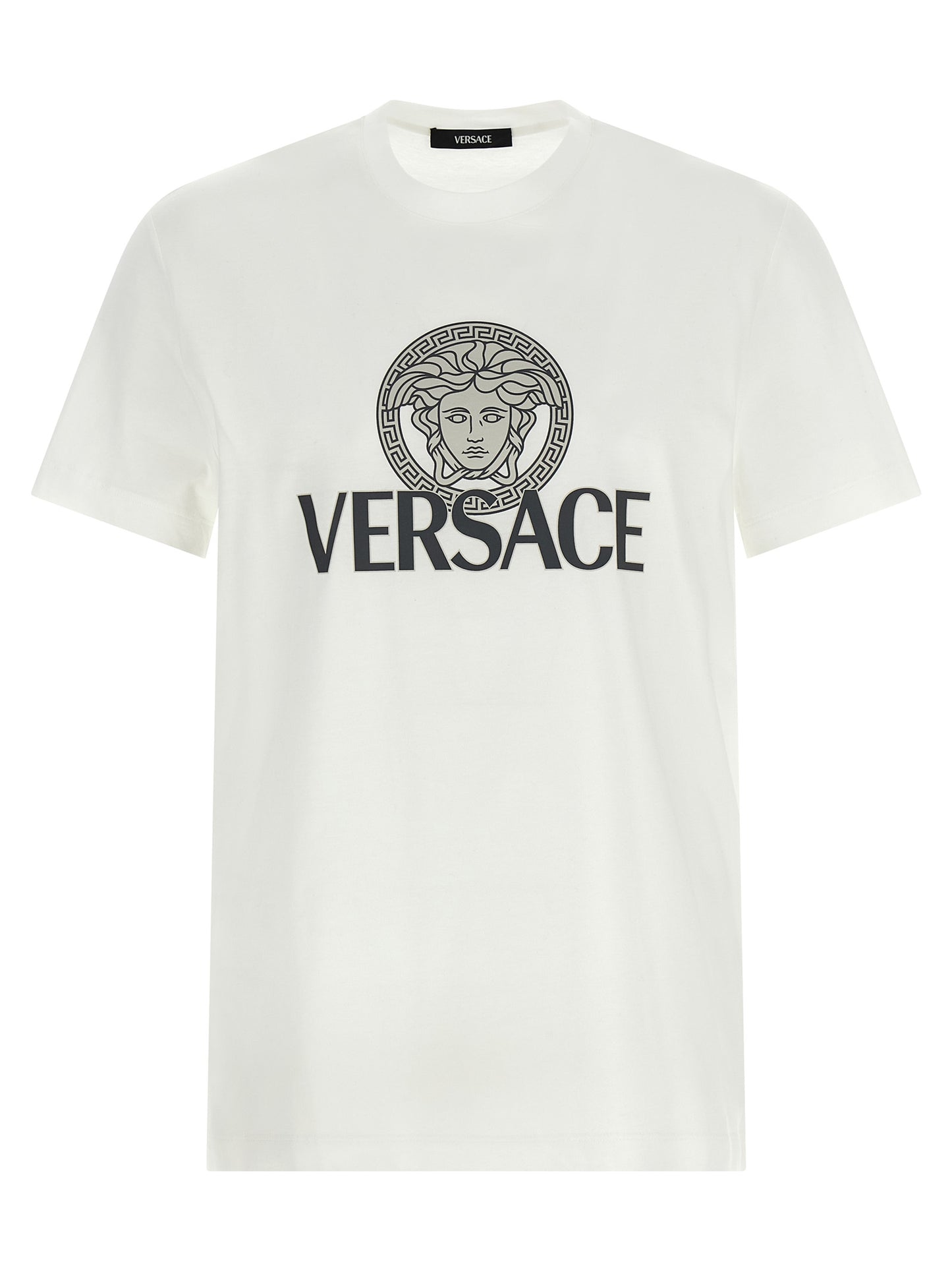Versace Bicolor Cotton T-Shirt