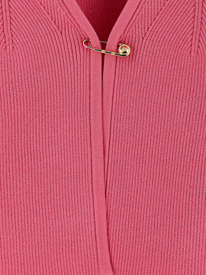 Versace Fuchsia Viscose Cardigan