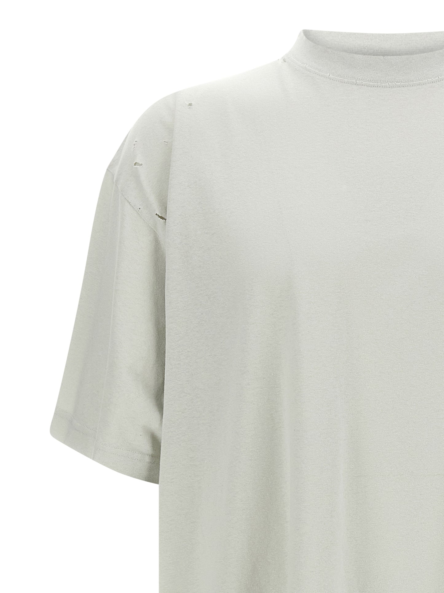 Balenciaga Beige Cotton T-Shirt