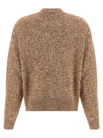 Versace Beige Virgin Wool Cardigan