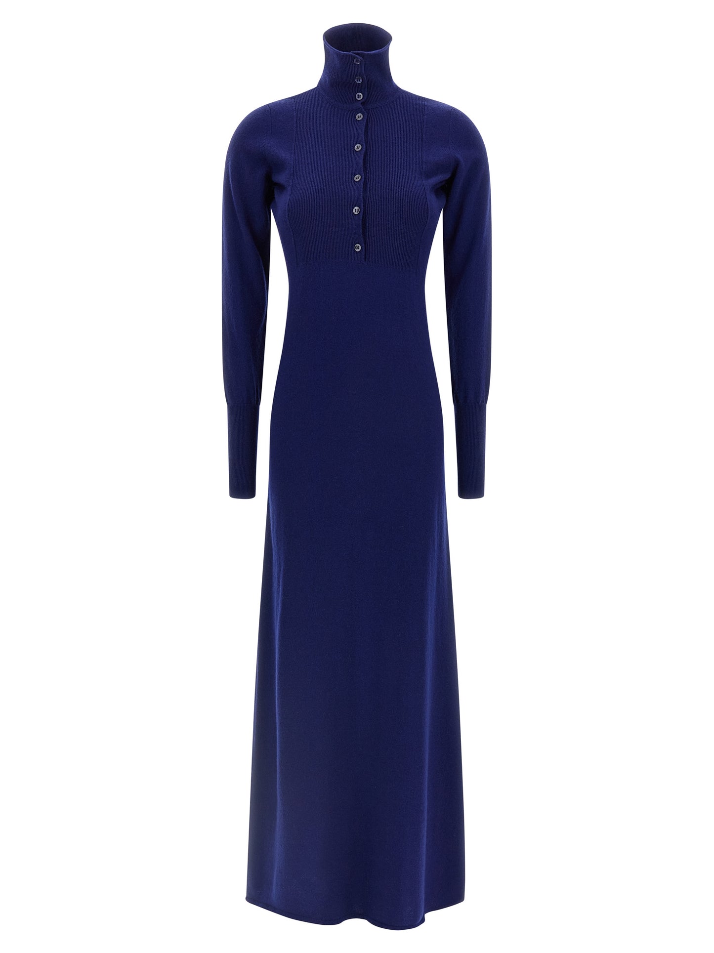 Tom Ford Blue Cashmere Long Dress