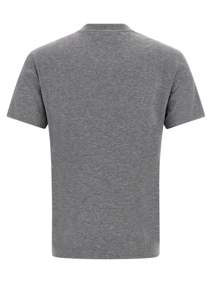 Fendi Gray Cotton T-Shirt
