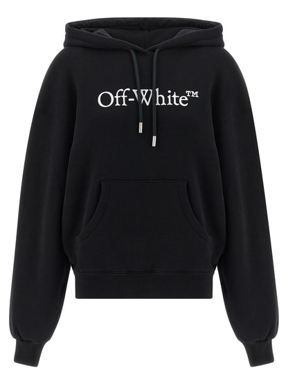 Off-White Bicolor Cotton Hoodie