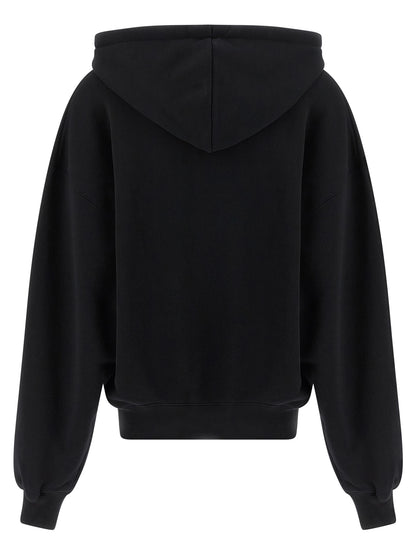Off-White Bicolor Cotton Hoodie