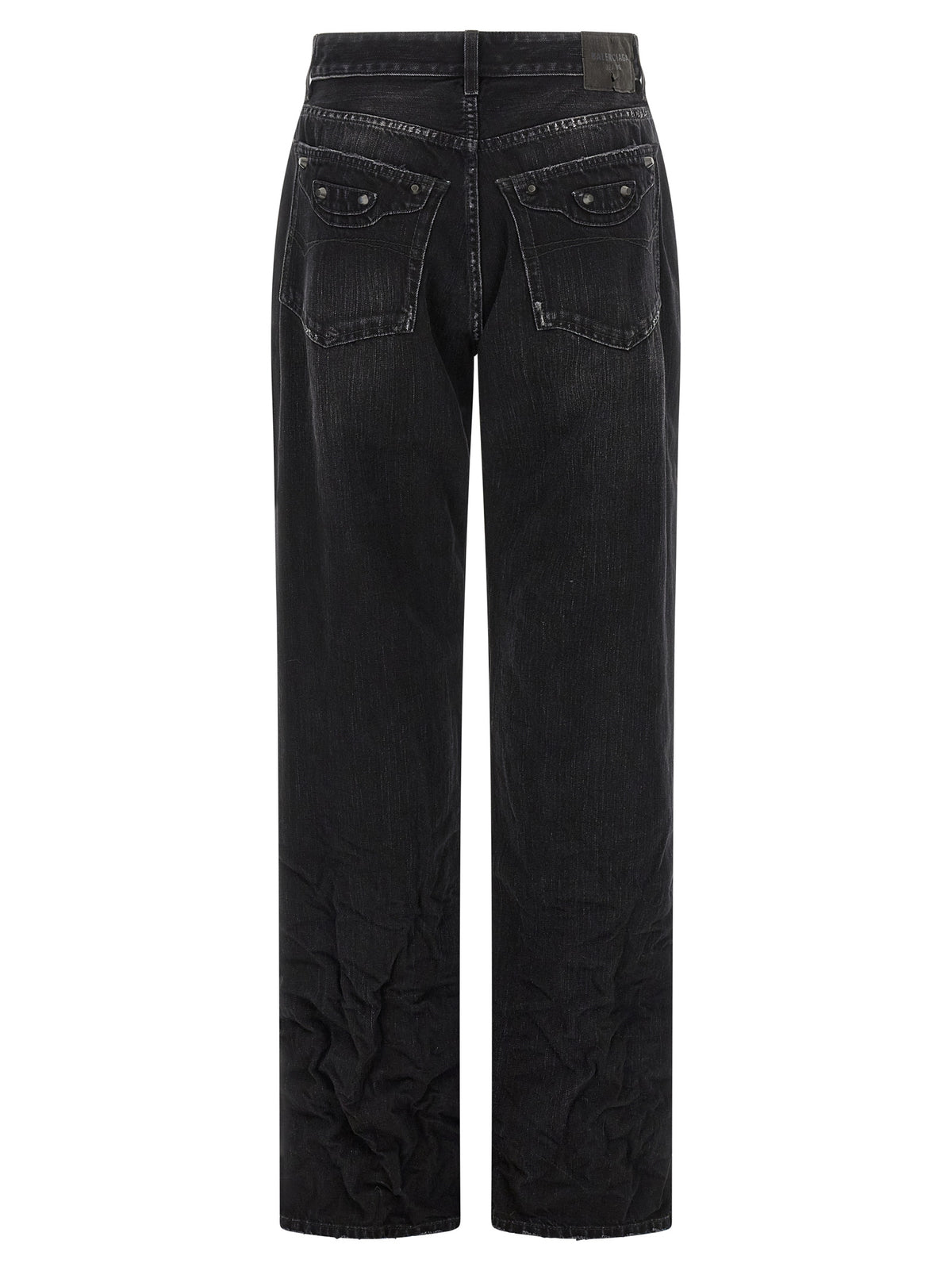 Jean Balenciaga femme City en coton noir – BA-323023