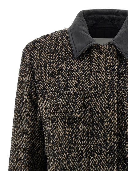 Veste Max Mara femme Angio en laine vierge multicolore – MA-324411