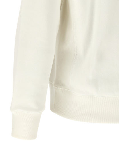 Sweat à capuche Kenzo femme Wild Tiger en coton blanc – KE-325173