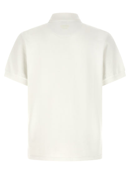 Kenzo White Cotton Polo Shirt